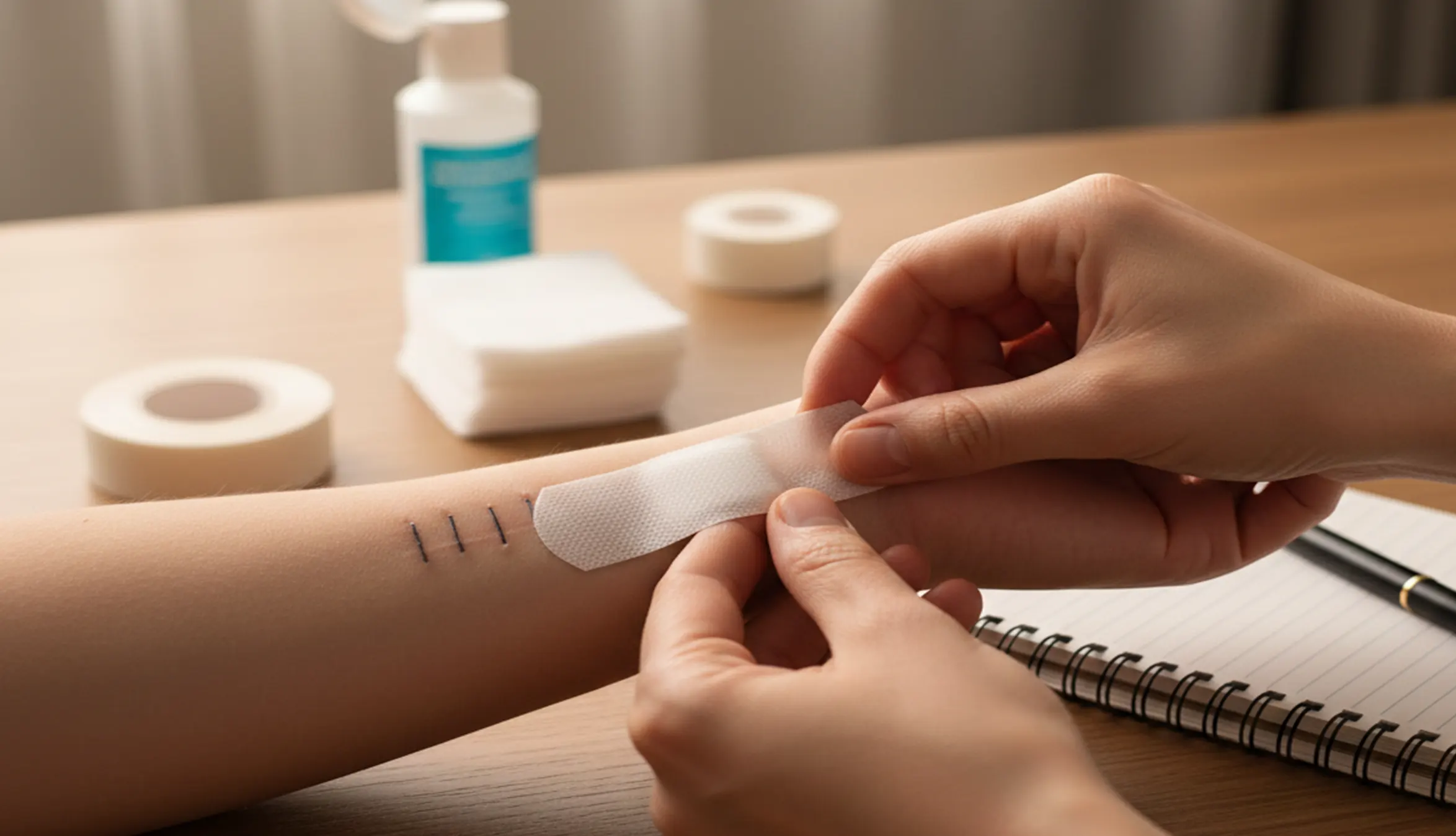 Briga o operativnoj rani kod kuće: Vodič korak po korak